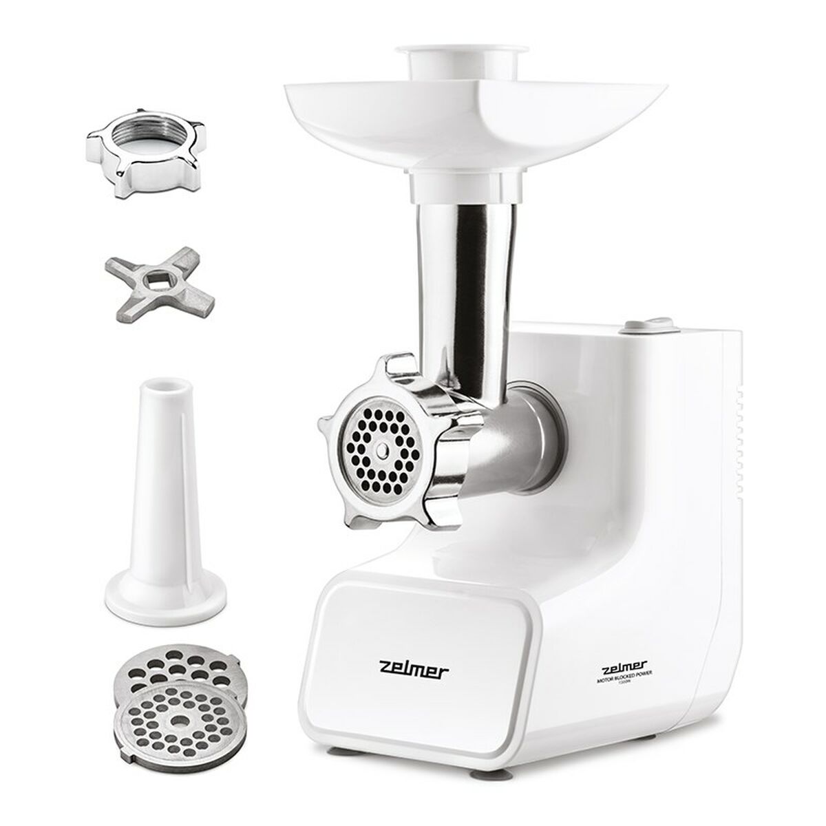 Mincer Zelmer ZMM3511B White Silver Metal 1500 W Zelmer