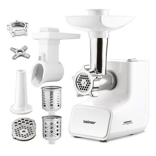 Mincer Zelmer ZMM3512B White Silver Metal 1500 W Zelmer