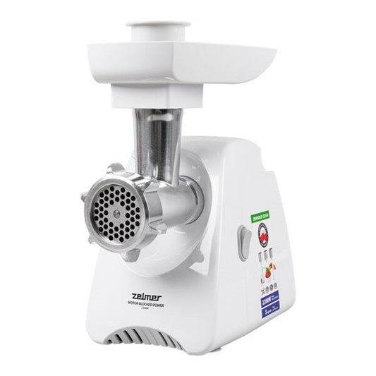 Mincer Zelmer ZMM5801P White Silver Metal 2200 W Zelmer