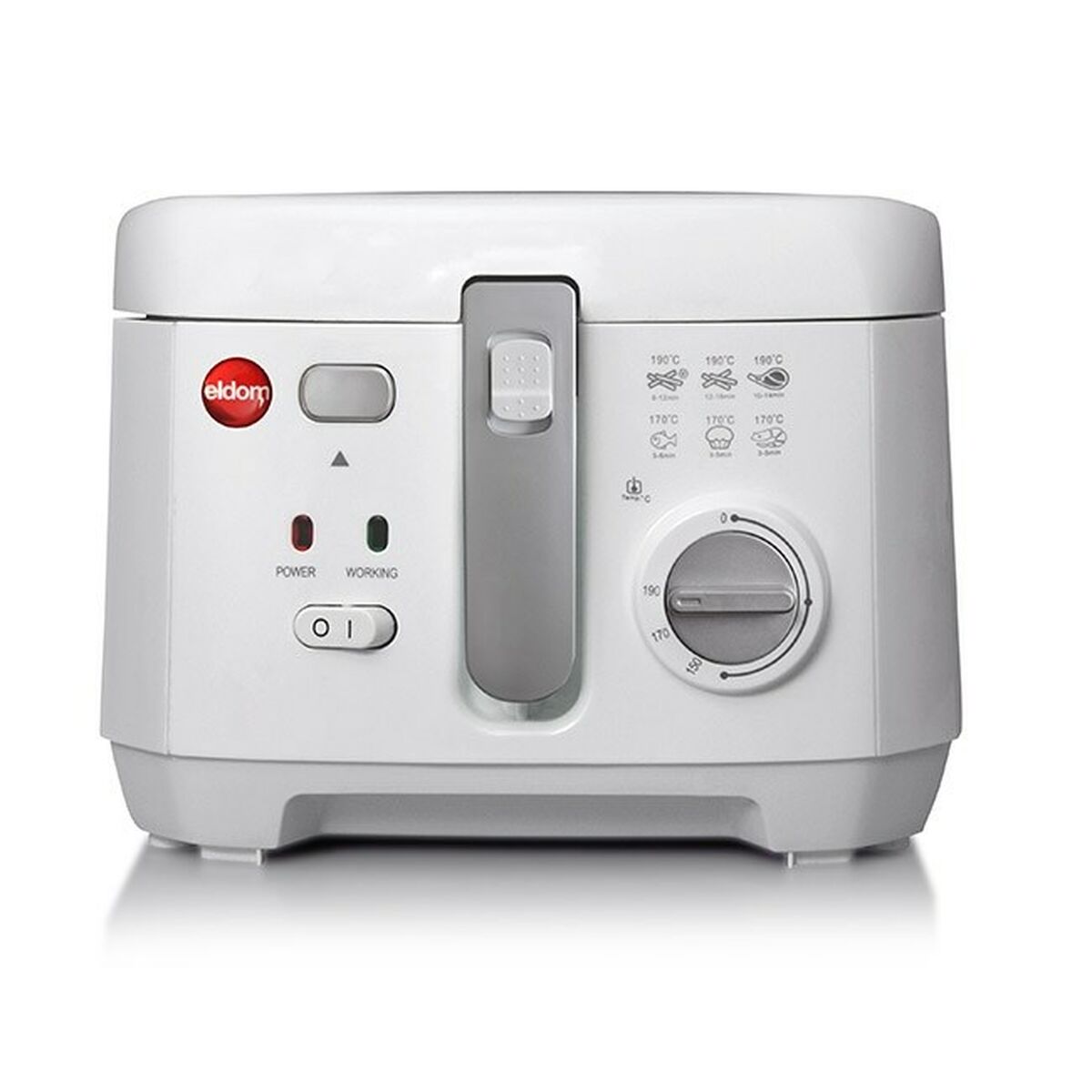 Air Fryer Eldom FREET White Grey 1800 W 2,5 L Eldom