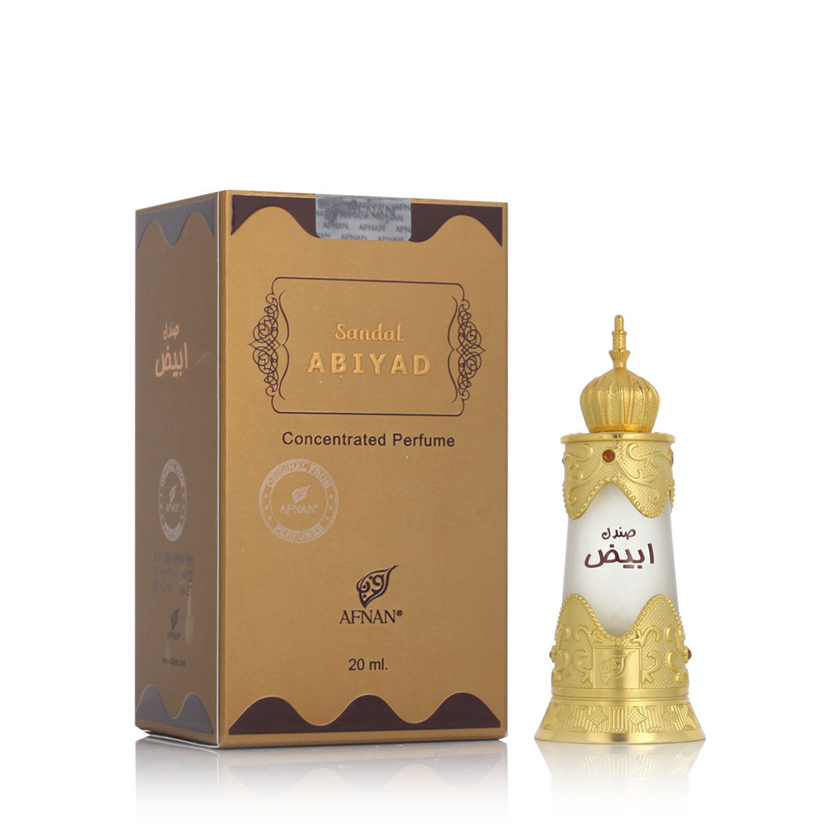 Fragrance oil Afnan Abiyad Sandal Abiyad Sandal 20 ml Afnan