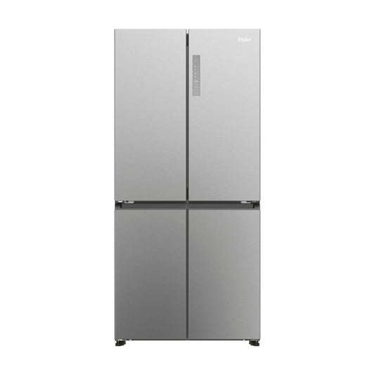 Combined Refrigerator Haier HCR3818ENMM 182 Steel Haier