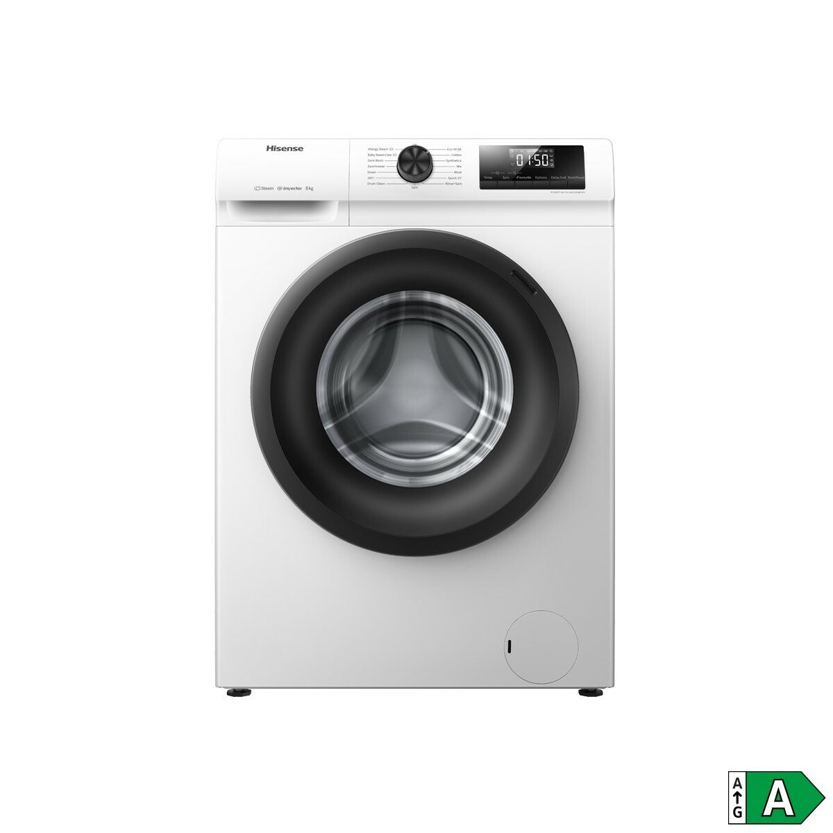 Washing machine Hisense WFQP8014EVM 8 kg 1400 rpm 59,5 cm 1400 rpm 8 kg Hisense