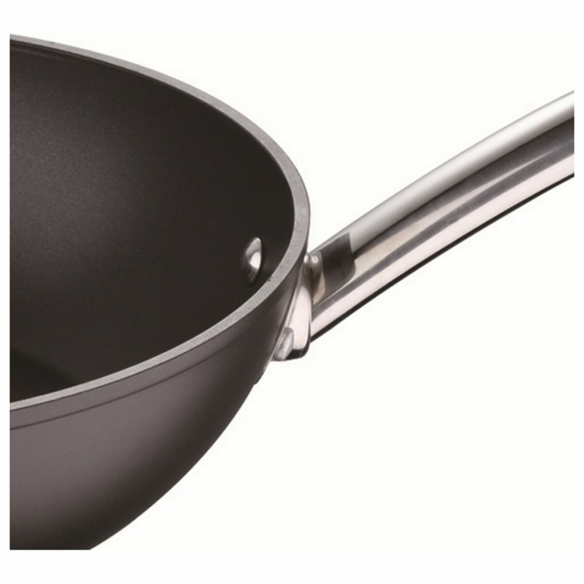 Wok Pan Masterpro Black Aluminium Toughened aluminium (Ø 28 cm) Masterpro