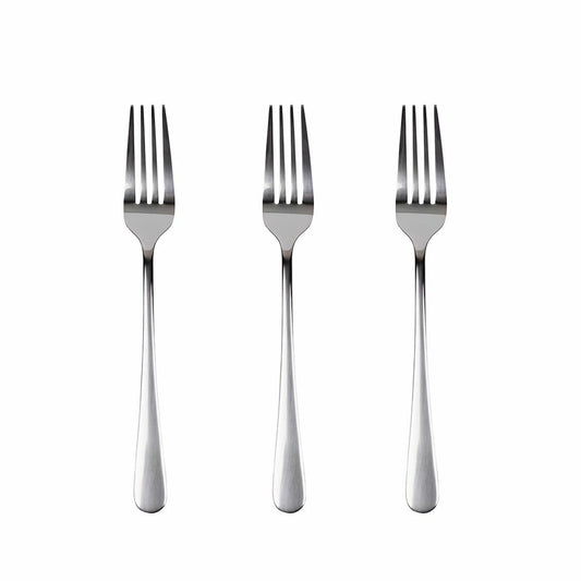 Fork Set San Ignacio Natur SG7766 Shine Stainless steel 3 Units San Ignacio