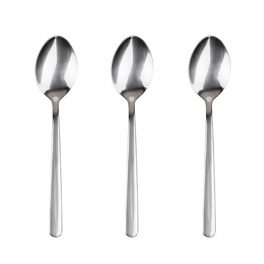 Set of Spoons San Ignacio Earth SG7777 Shine Stainless steel 3 Units San Ignacio