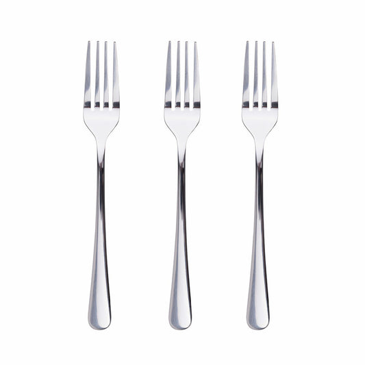 Set of Dessert Forks San Ignacio Natur SG7781 Shine 3 Units San Ignacio