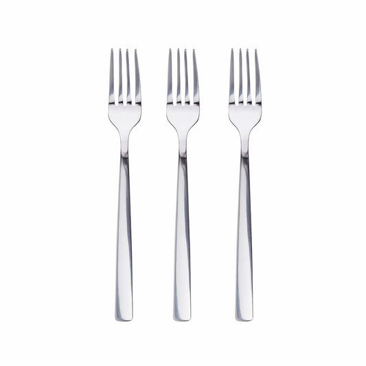 Set of Dessert Forks San Ignacio Earth SG7782 Shine 3 Units San Ignacio