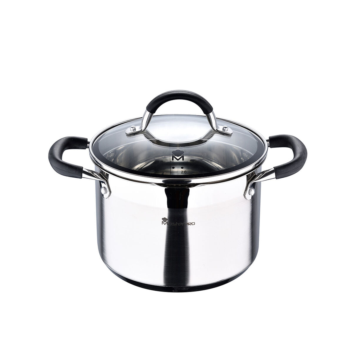 Slow Cooker Masterpro BGMP-1505-BK Stainless steel 4 L 10 L Masterpro