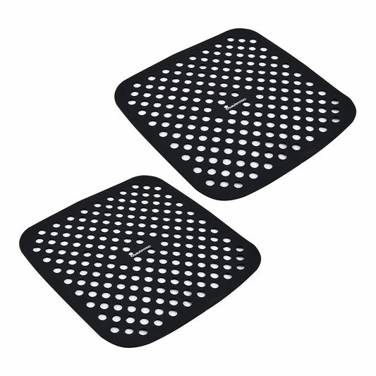 Baking Mat Masterpro bgmp-7701 Black Silicone 19 x 19 cm (2 Units) Masterpro