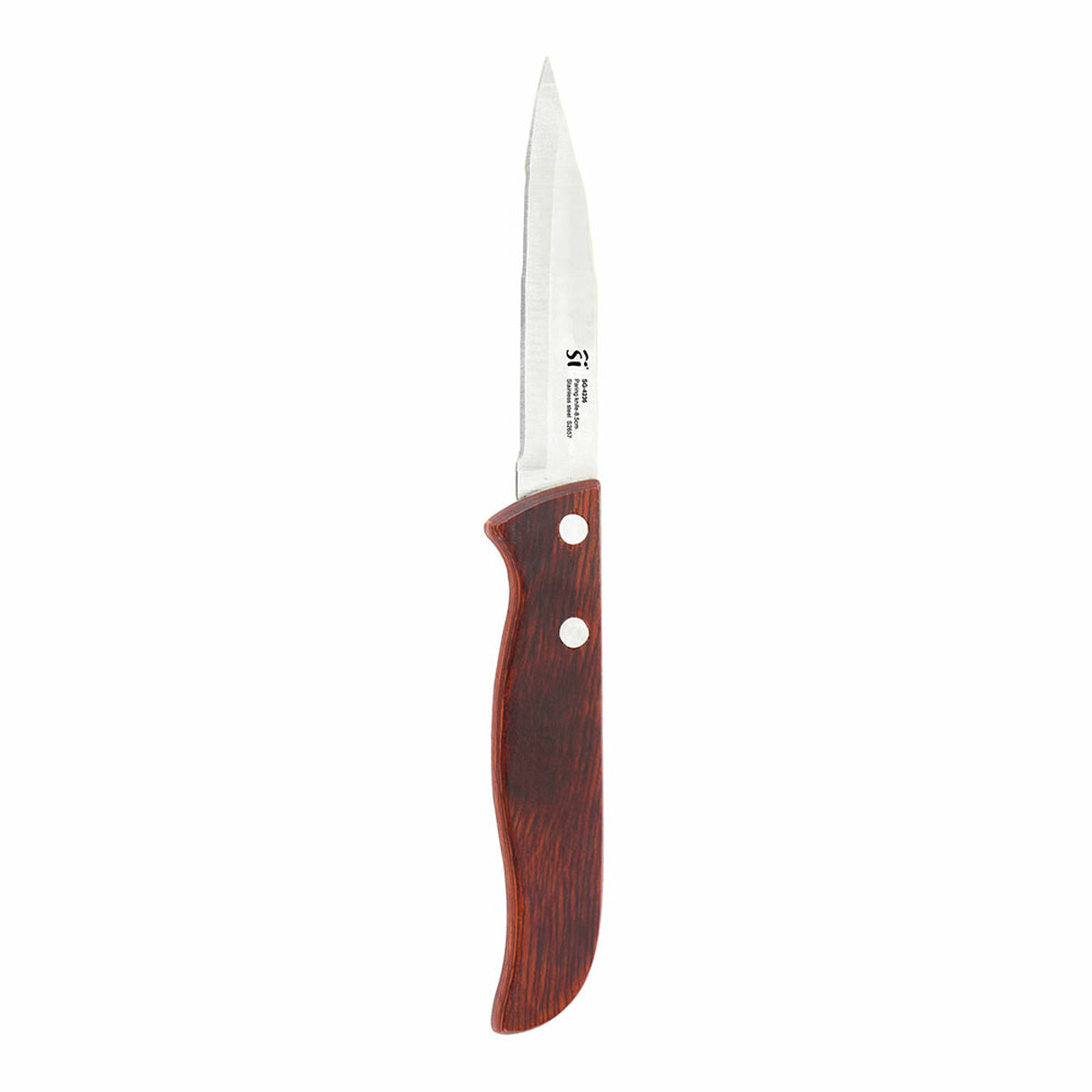 Peeler Knife San Ignacio pakka sg-4236 Stainless steel 8,5 cm Brown San Ignacio