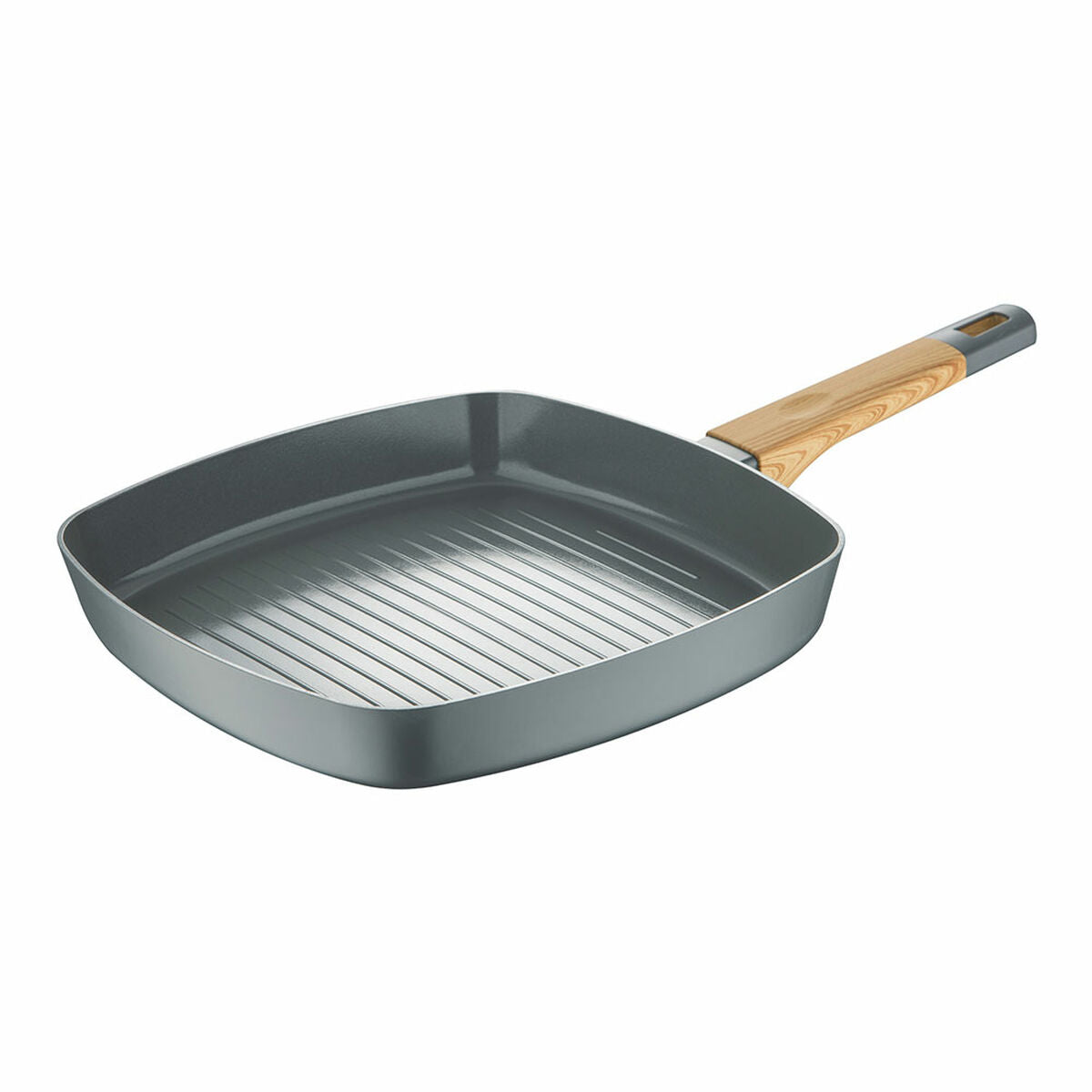 Grill pan San Ignacio Earth Grey SG-6754 Grey Aluminium 28 x 28 cm San Ignacio