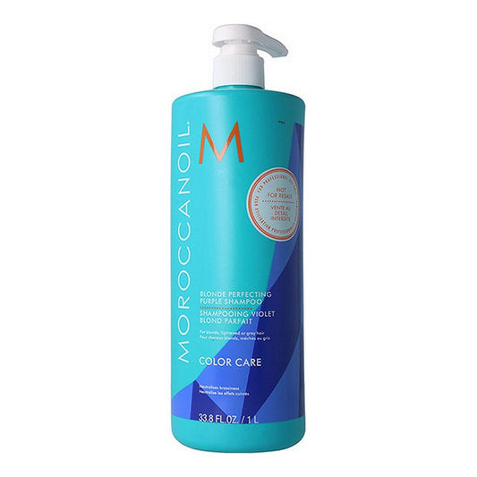 Shampoo for Blonde or Graying Hair Moroccanoil PUSH1000SP Moroccanoil