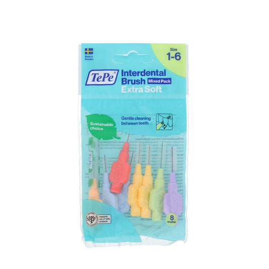 Interdental brushes Tepe Multicolour Supersoft (8 Units) Tepe