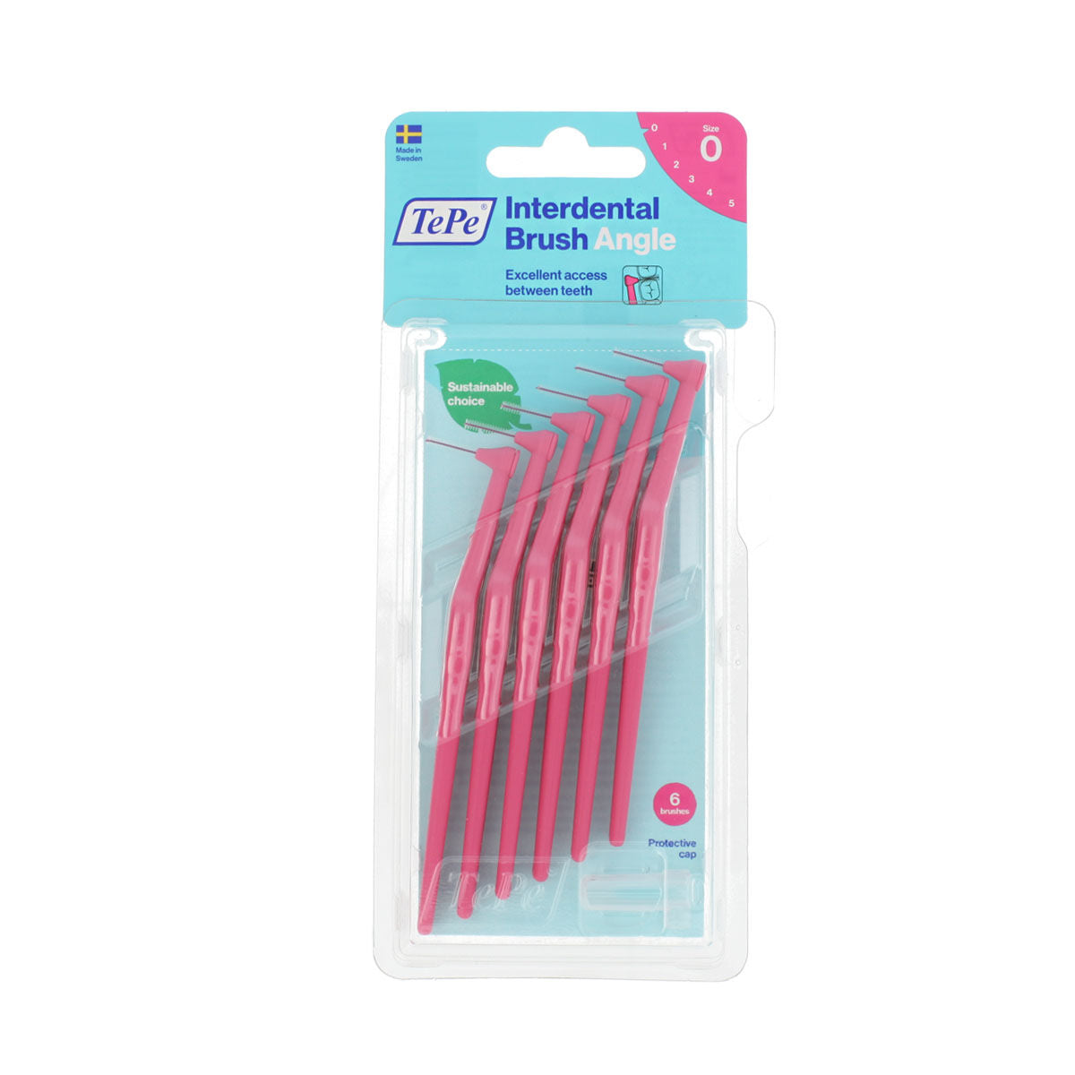 Interdental brushes Tepe Pink (6 Pieces) Tepe