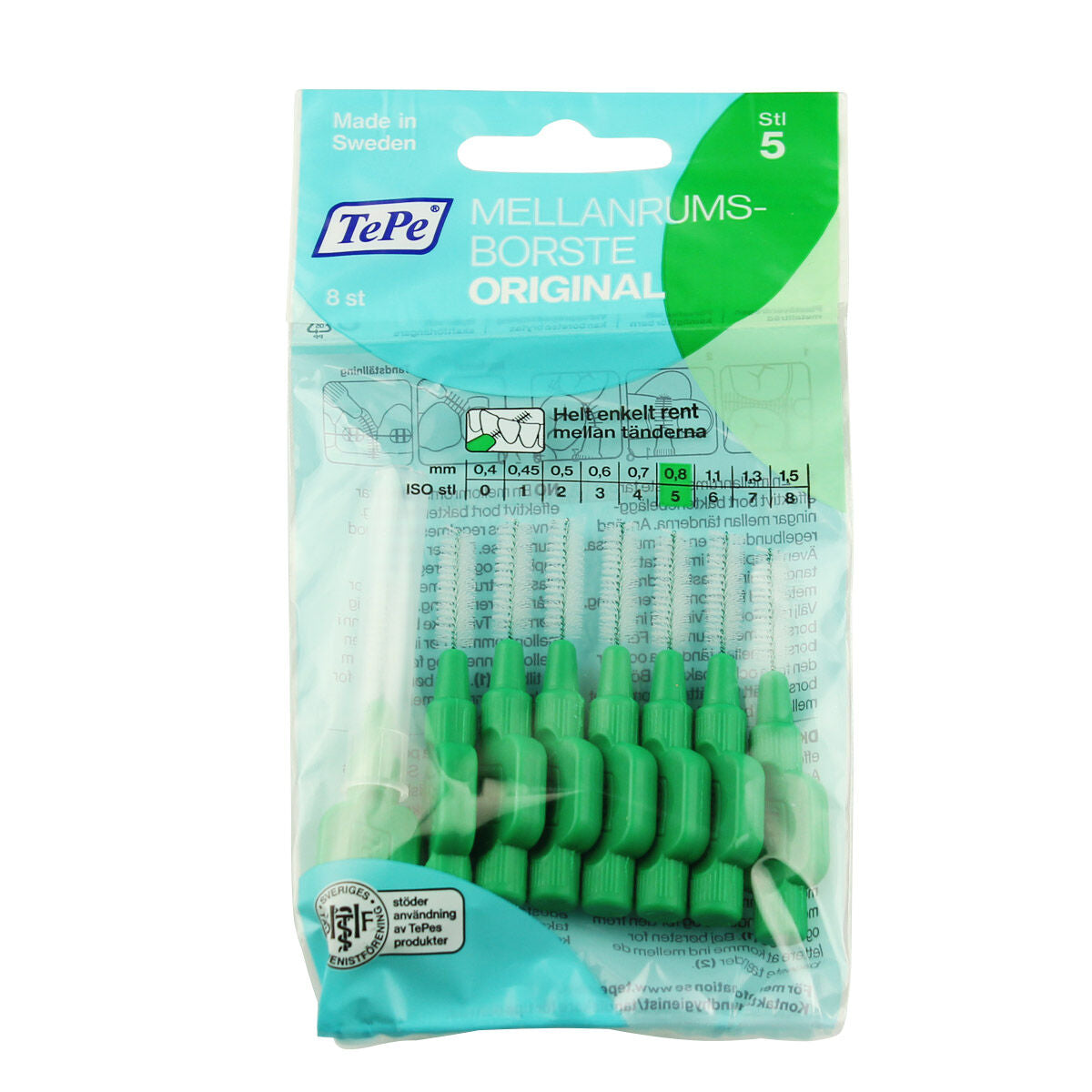 Interdental brushes Tepe Green (8 Units) Tepe