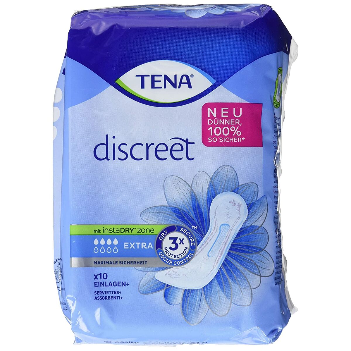 Incontinence Sanitary Pad Tena Discreet