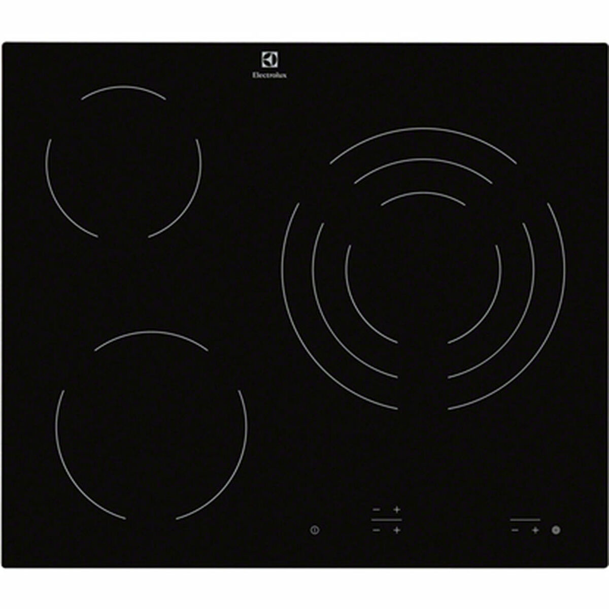 Glass-Ceramic Hob Electrolux EHF6232IOK 60 cm 5700 W