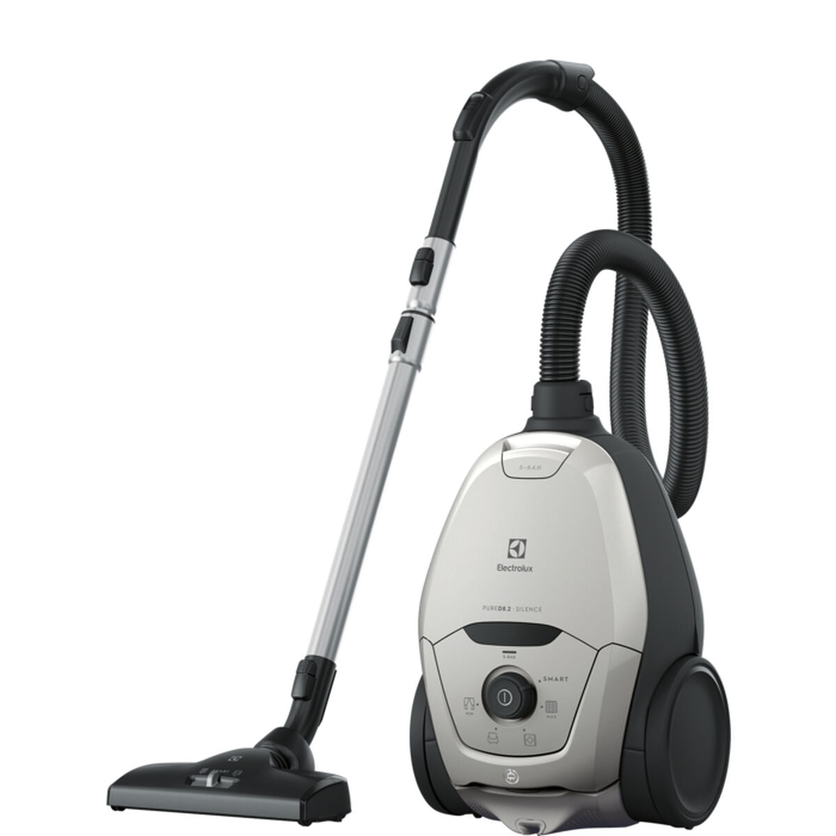 Bagged Vacuum Cleaner Electrolux Pure D8 Black Grey 600 W Electrolux