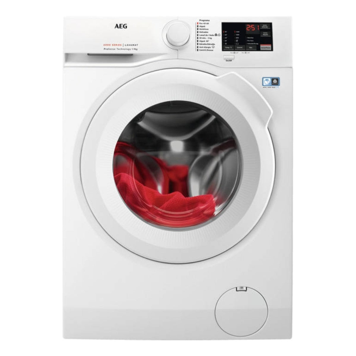 Washing machine AEG L6FBI947P 9 kg 1400 rpm 60 cm 1400 rpm 9 kg White AEG