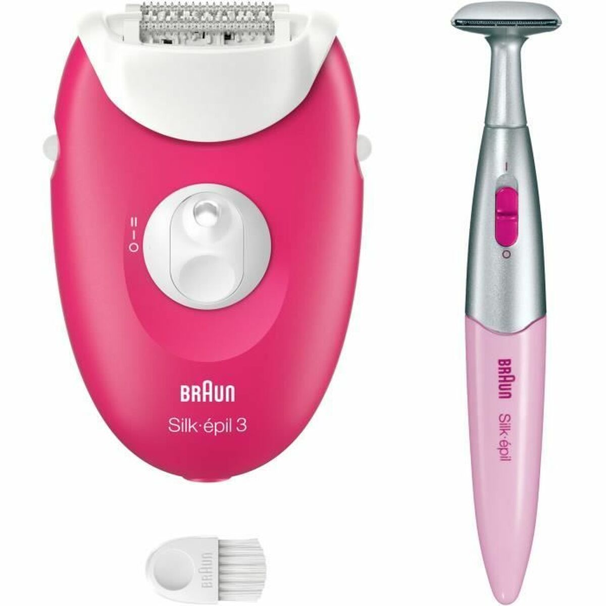 Electric Hair Remover Braun 3-202 Fuchsia Braun