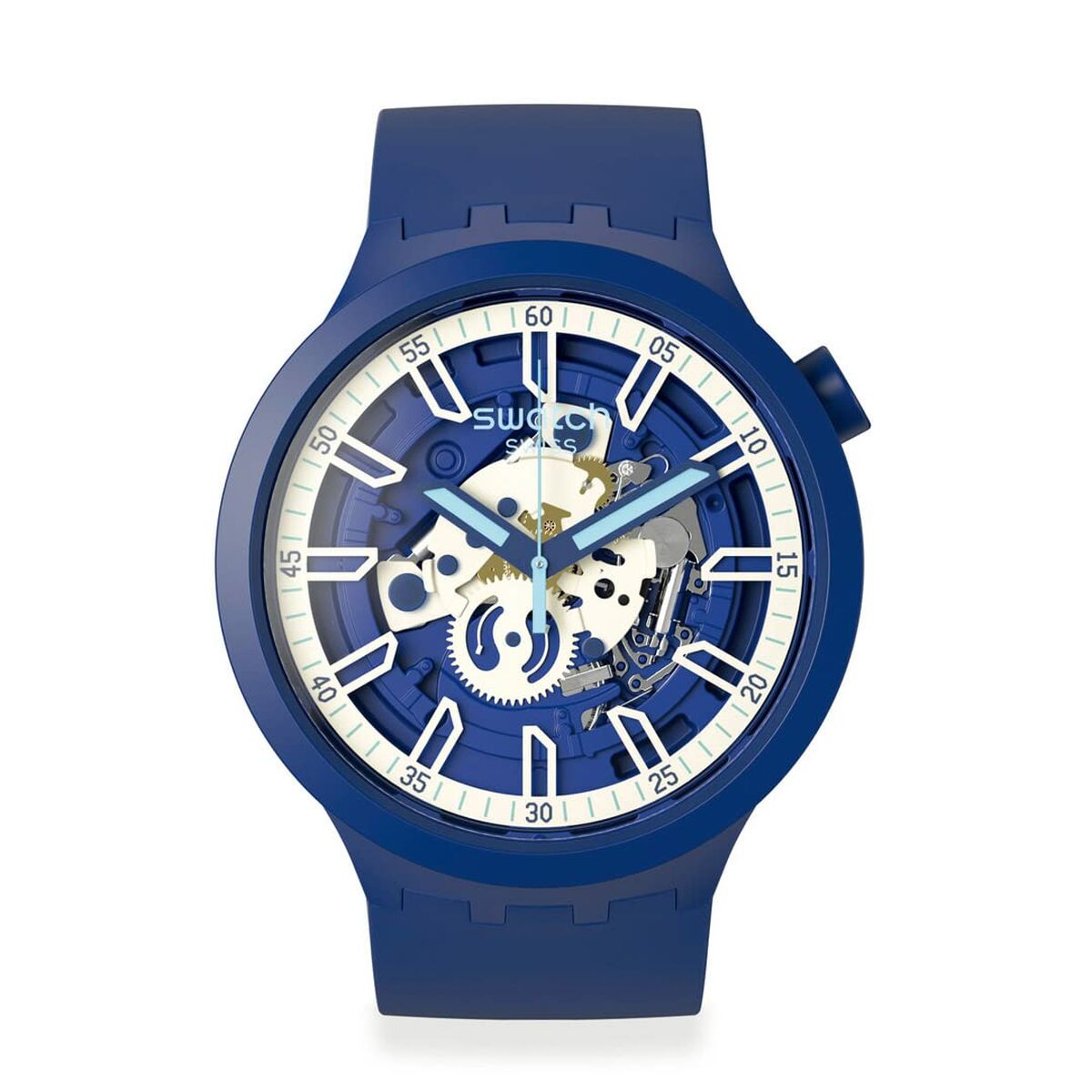 Men's Watch Swatch ISWATCH BLUE (Ø 47 mm) Swatch