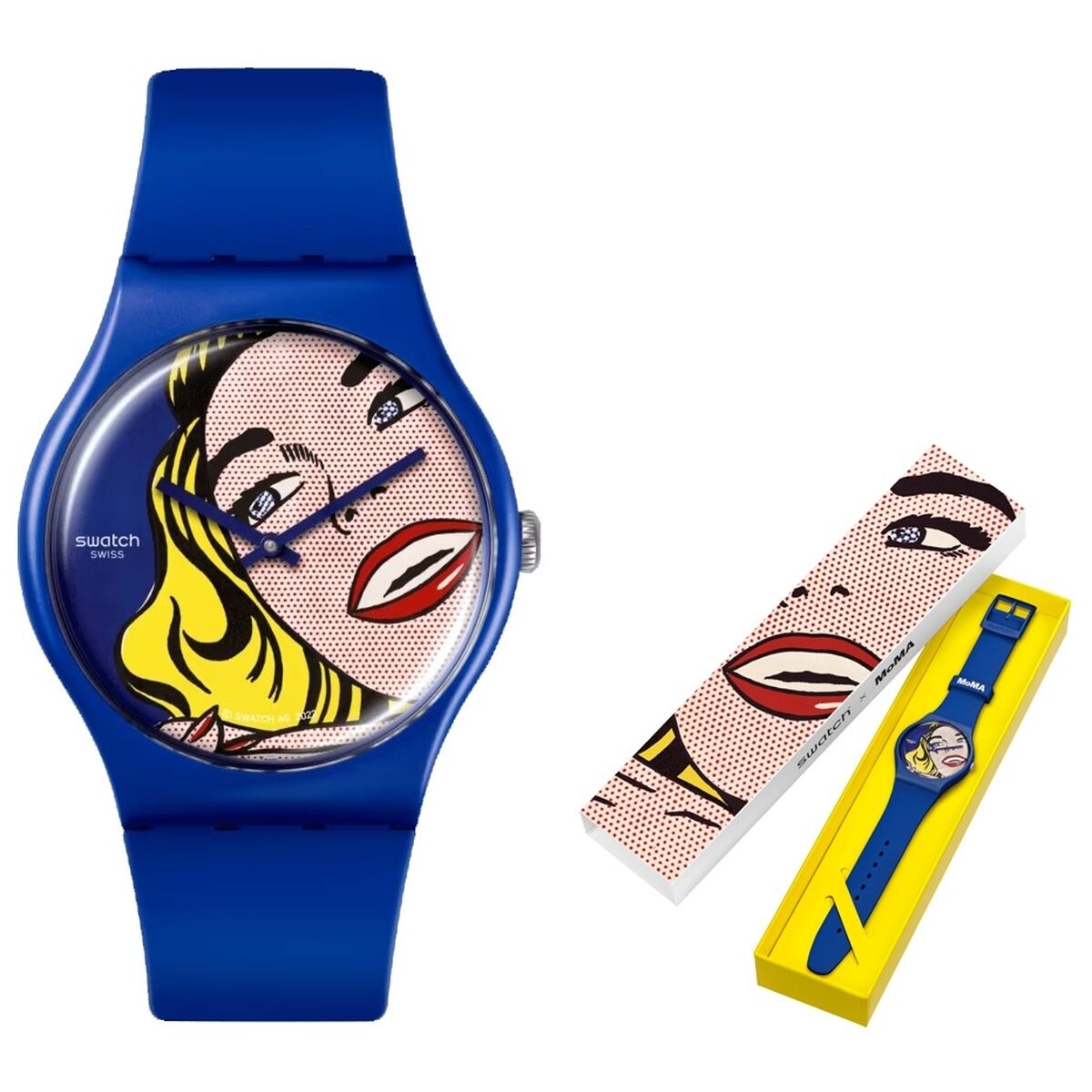 Ladies' Watch Swatch GIRL BY ROY LICHTENSTEIN, THE WATCH - ART JOURNEY 2023 EDITION Swatch