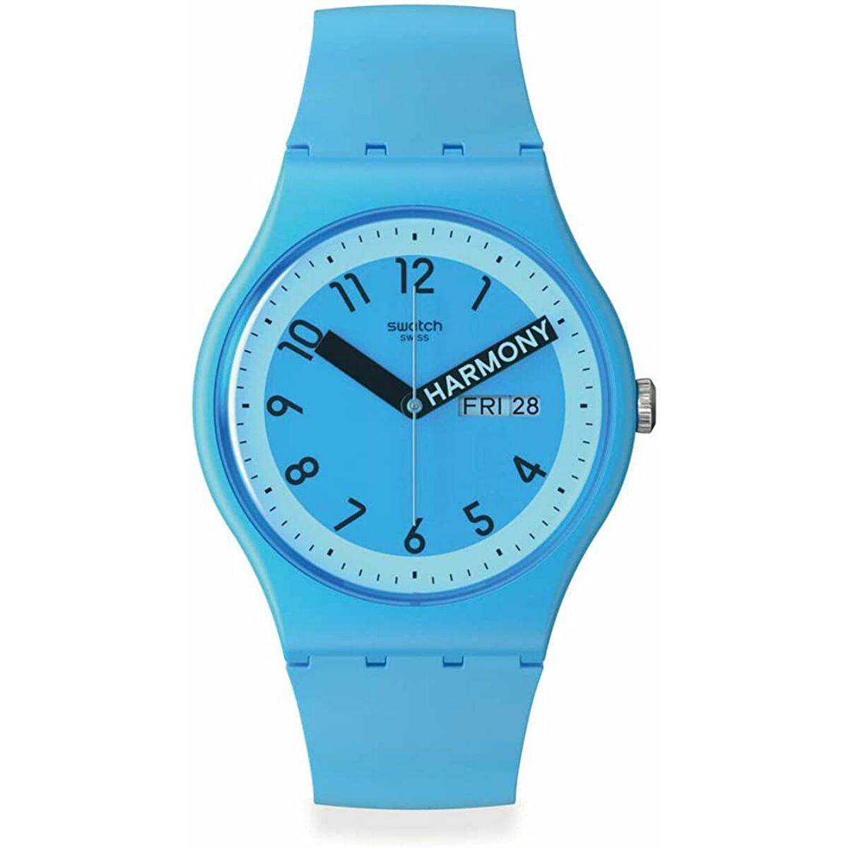 Men's Watch Swatch PROUDLY BLUE (Ø 41 mm) Swatch