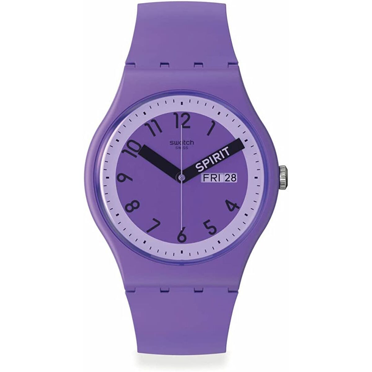 Men's Watch Swatch PROUDLY VIOLET (Ø 41 mm) Swatch