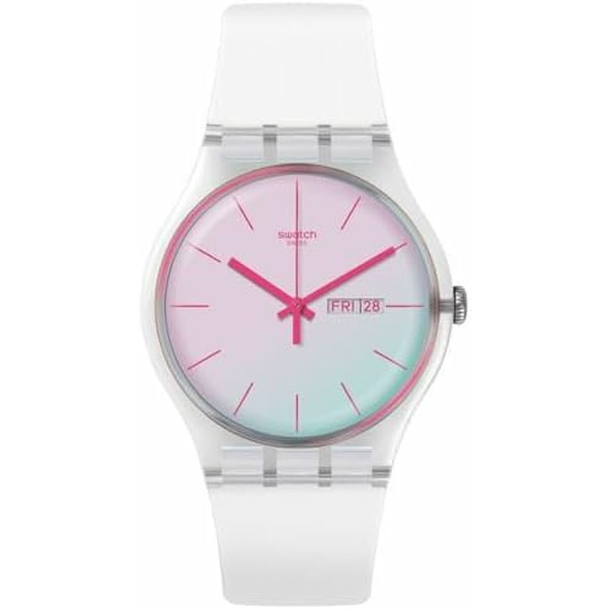 Ladies' Watch Swatch POLAWHITE (Ø 41 mm) Swatch