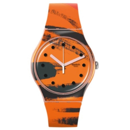 Men's Watch Swatch SUOZ362 Orange Swatch