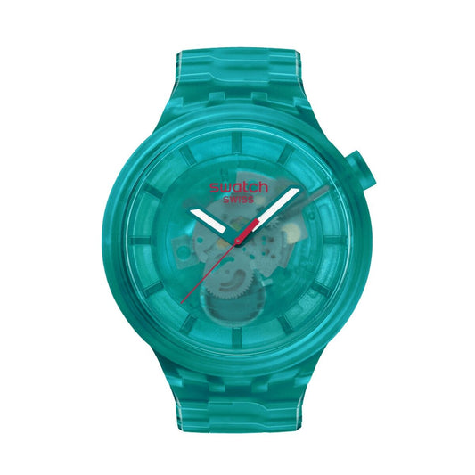 Men's Watch Swatch SB05L101 Green (Ø 47 mm) Swatch