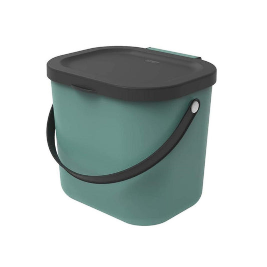 Container Rotho Albula Dark green 6 L Rectangular Rotho