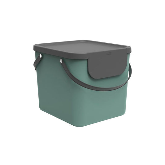 Container Rotho Albula Green 40 L Rectangular Rotho