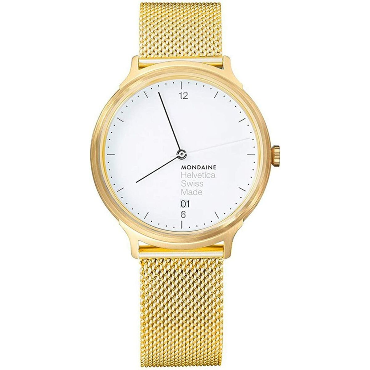 Ladies'Watch Mondaine HELVETICA No. 1 LIGHT (Ø 38 mm) Mondaine