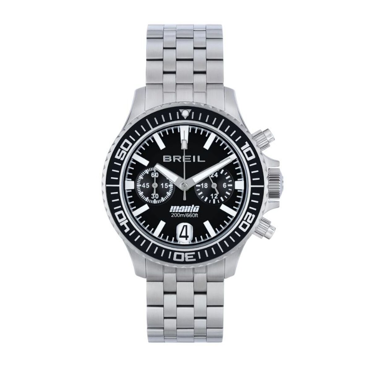 Men's Watch Breil TW2012 Black Silver