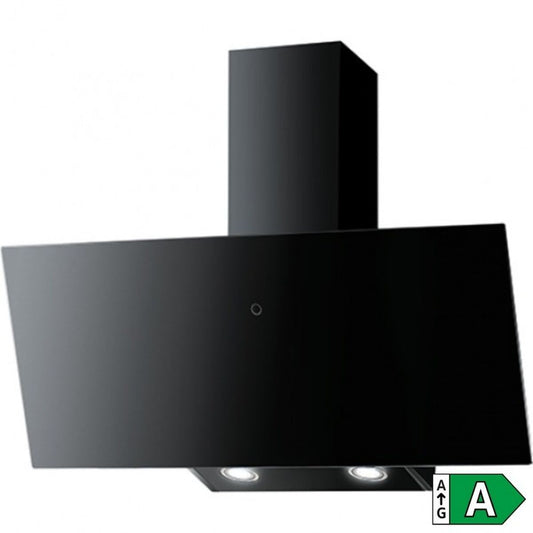 Conventional Hood Mepamsa CUADRO 90 Black 90 cm 61 dB 580 m3/h Mepamsa