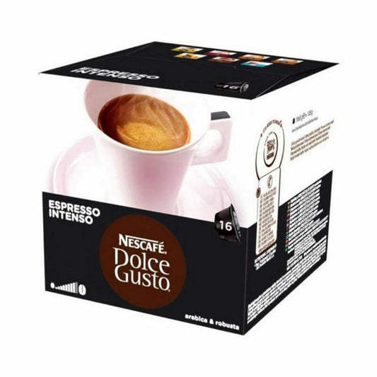 Case Nescafé Dolce Gusto 12045793 Espresso Intenso (16 uds) 16 Units Nescafé Dolce Gusto