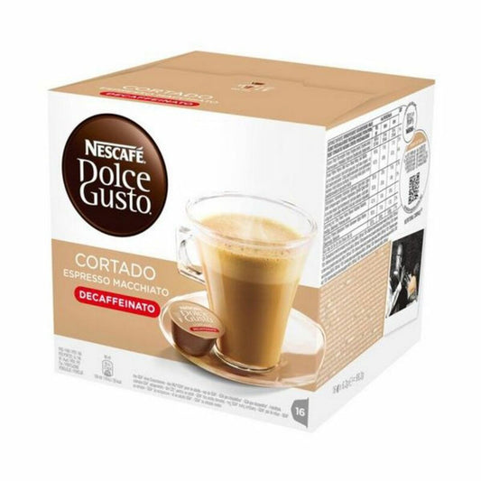 Coffee Capsules Nescafé Dolce Gusto 7613033494314 Espresso Macchiato Decaffeinato (16 uds) Nescafé Dolce Gusto