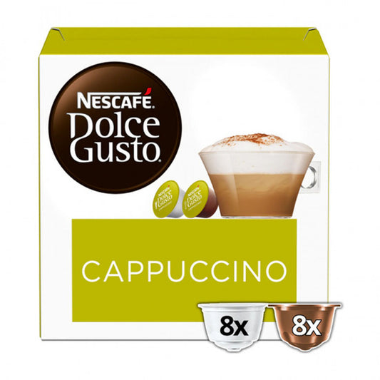 Coffee Capsules Nestlé CAPPUCCINO Cappuccino (16 Units) (8 uds) Nestle