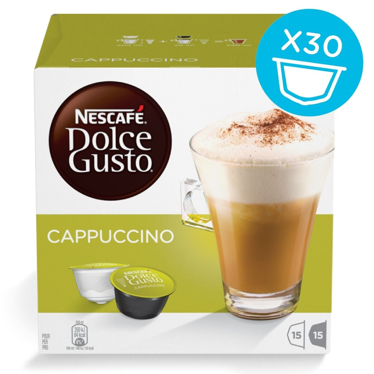 Coffee Capsules Nestlé CAPUCCINO Nestle