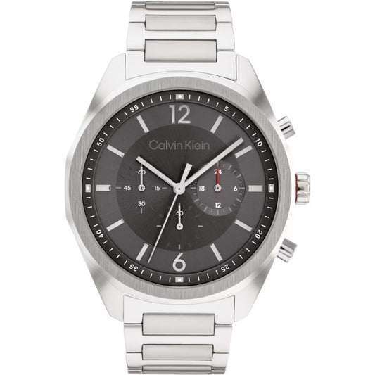 Men's Watch Calvin Klein 1685223 Grey Silver Calvin Klein