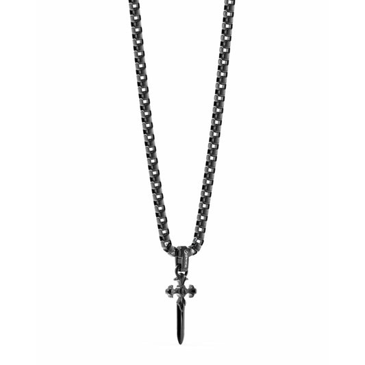 Men's Necklace Guess JUMN04024JWBKT-U Cross Guess