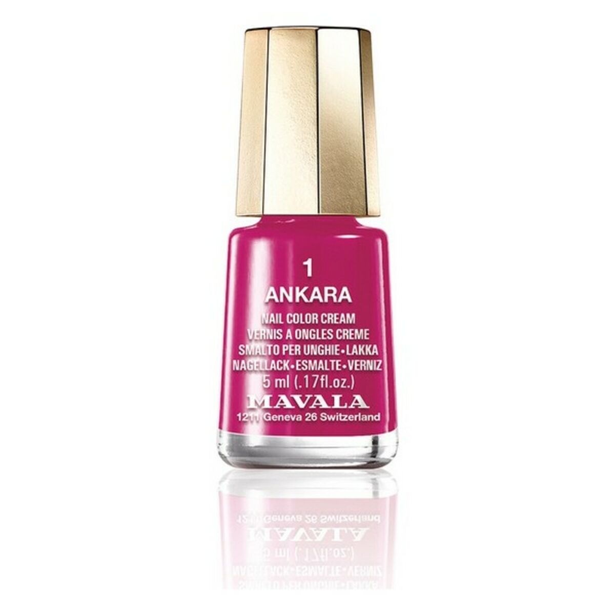 Nail polish Nail Color Cream Mavala 28919 Ankara Nº 1 5 ml Mavala