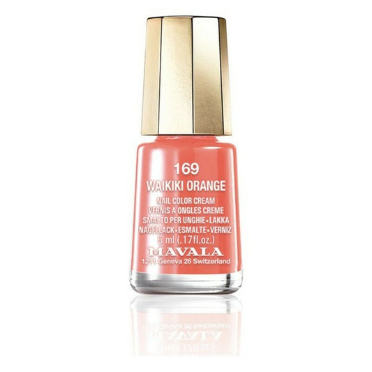 Esmalte de uñas Nail Color Cream Mavala 169-waikiki orange (5 ml)