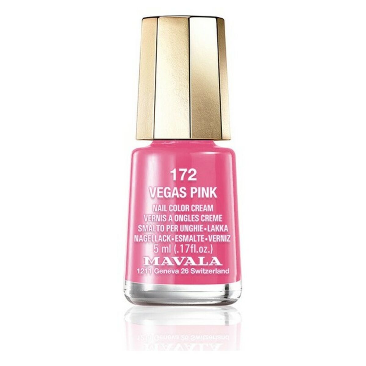 Nail polish Nail Color Cream Mavala 172-vegas pink (5 ml) Mavala