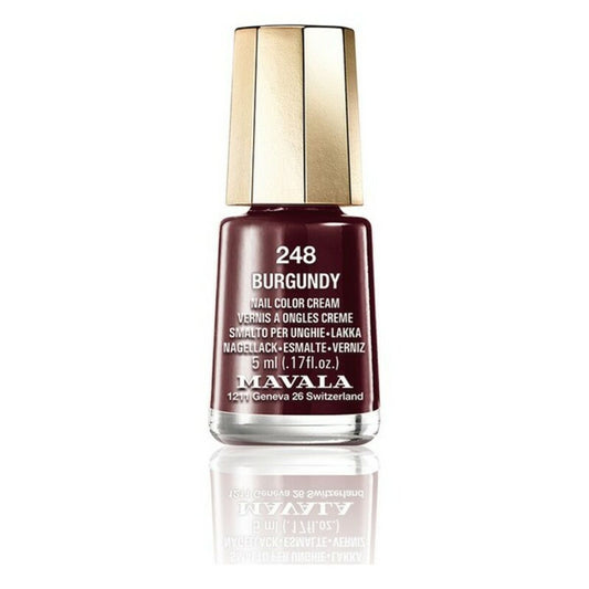 Esmalte de uñas Nail Color Cream Mavala 248-burdeos (5 ml)