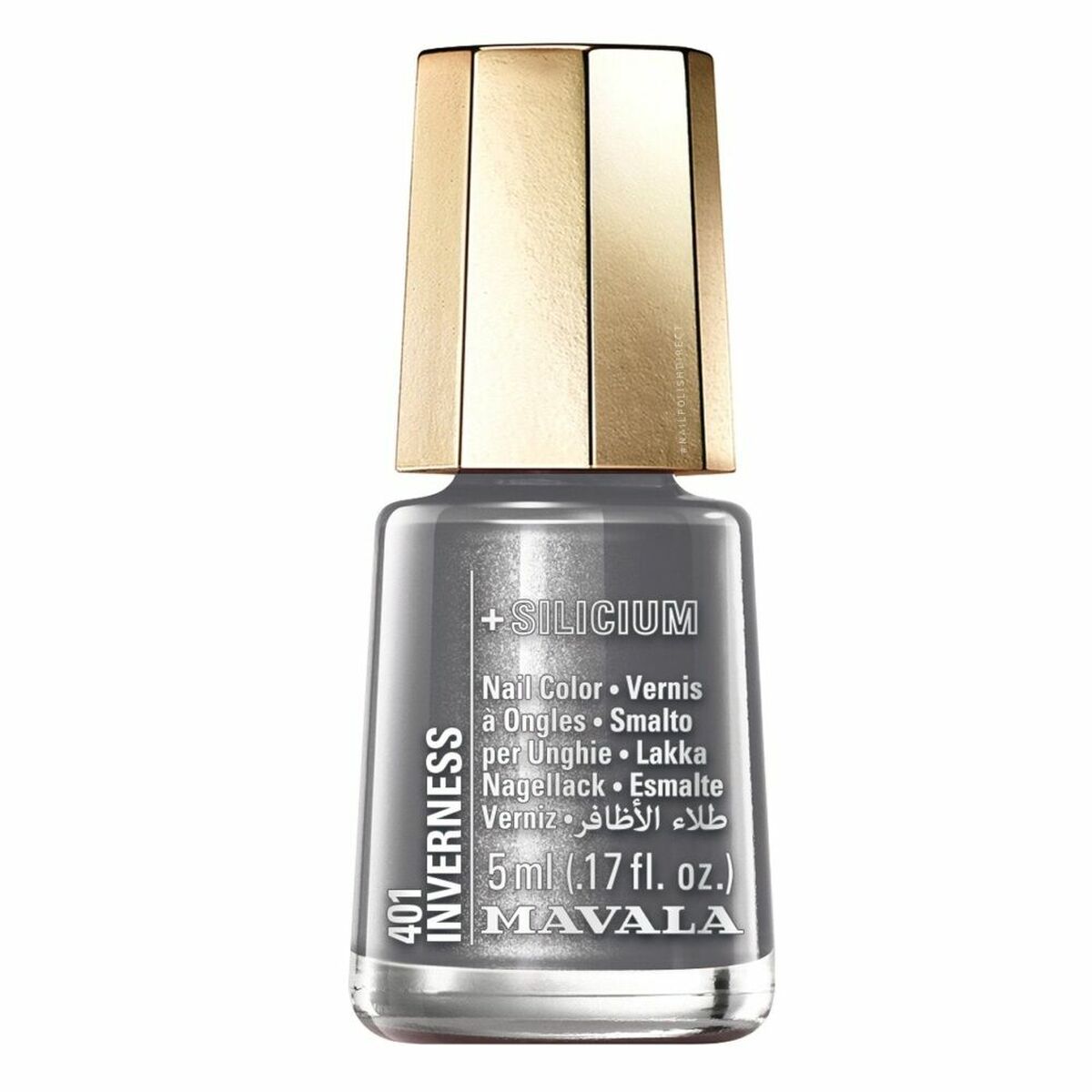 Nail polish Mavala SIlicium Inverness Nº 401 (5 ml) Mavala