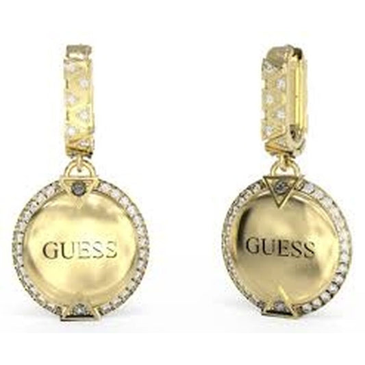 Ladies' Earrings Guess JUBE04051JWYGT-U Stainless steel Golden