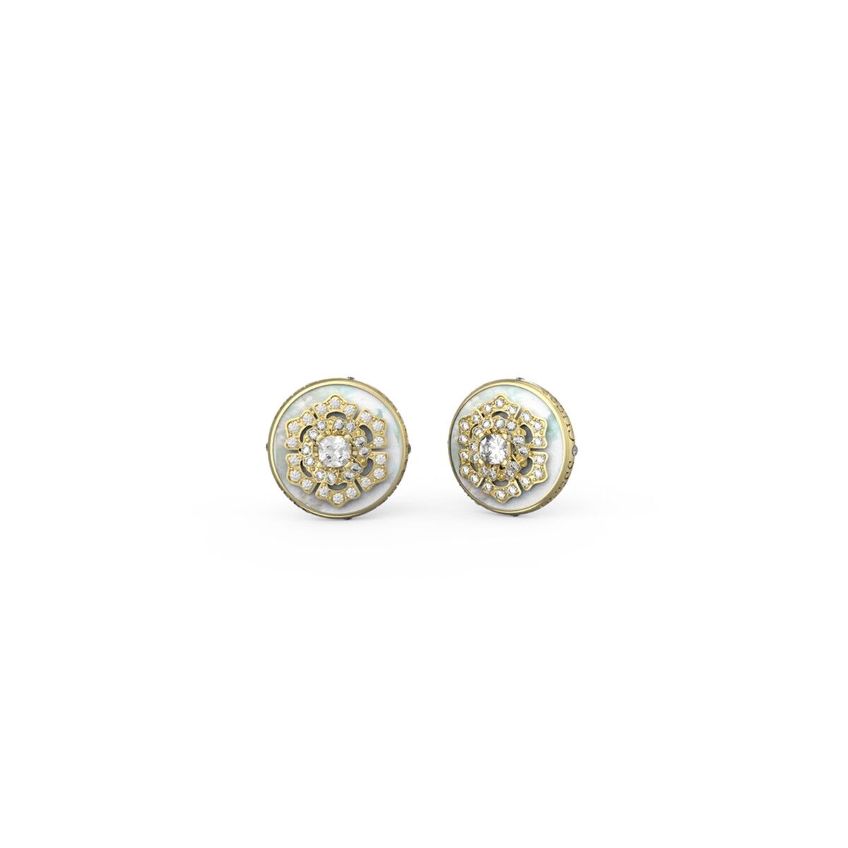 Ladies' Earrings Guess JUBE04551JWYGT-U Golden Guess